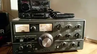 Kenwood TS-520 -  pierwsze uruchomienie
