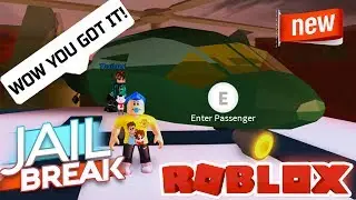 BUYING THE 1 MILLION $ ARMY HELICOPTER! - JAILBREAK ONE YEAR UPDATE (Roblox)