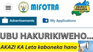MIFOTRA E-Recruitment Full Tutorial | How to Create Account, Upload CV & Apply for Government Jobs