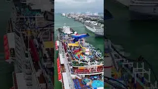 Carnival Celebration 🔥🔥 #cruiseship #miami