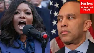 'A Hard Worker And A Fighter': Hakeem Jeffries Reacts To Jasmine Crockett Running For Texas Senator