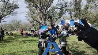 Hand Axe at the Barrier at the Barony of Bjornsborg's fall event