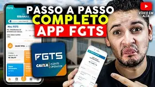 Aplicativo FGTS Tutorial COMPLETO do APP FGTS [APRENDA A SACAR O FGTS PELO APLICATIVO]