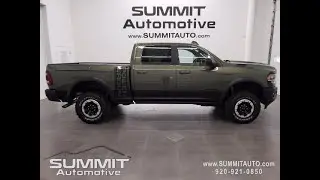 FIRST OLIVE GREEN 2021 RAM 2500 POWER WAGON WALK AROUND REVIEW NEW RAM COLOR 21T201 SOLD!