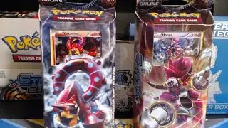 POKEMON XY STEAM SIEGE THEME DECKS - GEARS OF FIRE + RING OF LIGHTNING