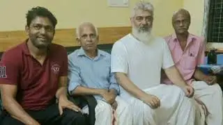 Ajith Kumar wrote his handwritten letter to kerala Guru Kripa management