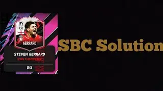 Mad Fut 21 Gerrard Objectives SBC Solution