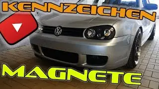 Vw Golf 4 Nummernschildmagnete