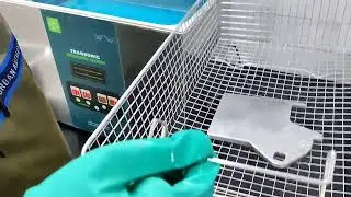 Rusted MS Part Washing with Ultrasonic Cleaner | Rust Remover #ultrasoniccleaner