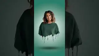 🔥 How to Create a Dripping Effect in Photoshop (Easy & Fast!) 🎨 #shorts #drippingeffect
