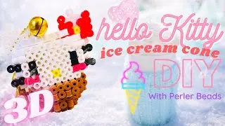 MUST WATCH: HELLO KITTY 3D PERLER DIY + DAISO SARINO SHOPPING HAUL + BONUS 3D PERLER TUTORIAL