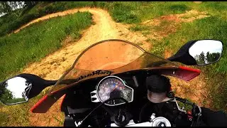 Эндуро Супер Спорт🤔 а ехать надо! HONDA CBR1000RR
