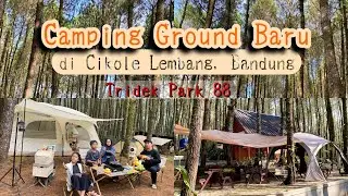 Camping di TRIDEK PARK 88, Lembang | Tempat Camping Baru di Bandung | Trekking ke Hutan Pinus Cikole