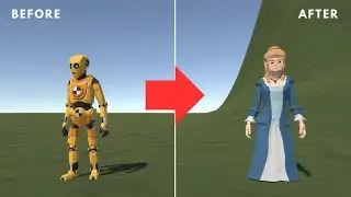 Unity3D Fast Tips - Easy steps to use Synty's Animation-Locomotion pack with any character