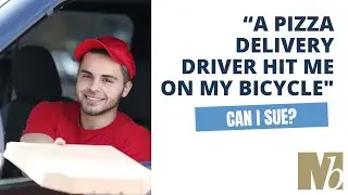 A Pizza Delivery Driver Hit Me On My Bicycle- Can I Sue?