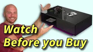 Modern Coffee Table From Amazon, COSVALVE Full Review