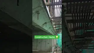 Drip Mould #construction #mivanconstruction #mivan #slabcasting #concrete #hacks