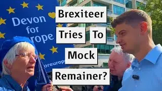Brexiteer Tries To Makes A Fool Of Remainer But Fails!