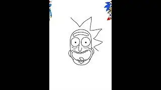 How to Draw Rick Sanchez | Rick and Morty - Easy Step By Step Tutorial For Beginners