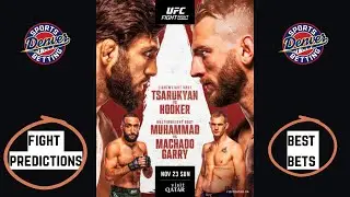 Прогнозы UFC Qatar: Царукян против Хукера + лучшие ставки на бой Белал против Гарри, Оздемир прот...