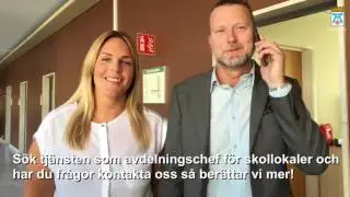 Lediga jobb - Avdelningschef till Fastighetskontoret