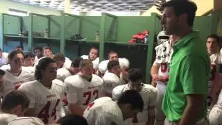 John Marinelli First Pregame Speech as Greenwich Coach