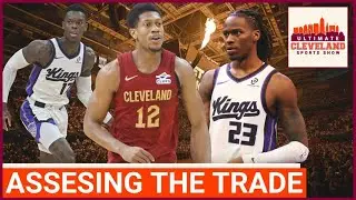 What grade do the Cavaliers get for the DeAndre Hunter for Dennis Schroder & Keon Ellis trade?