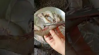 Prawns cutting #reels #fypage #youtubeshorts #prawns #cutting #trending