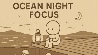2 HOURS 🌊 OCEAN NIGHT FOCUS &ndash; 50/10 Pomodoro LoFi with Mr. Tiny by the Sea