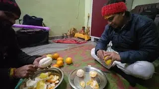 आज  बनाई  पहाडी खटाई 🍋🍊 । accident हो गया रास्ते में 😱 #dalyvlog #vlog @Sanjudhoundiyal02 