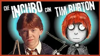HARRY POTTER diventa un incubo alla TIM BURTON