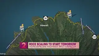 Rock scaling closes Honoapiilani Hwy to non-local traffic