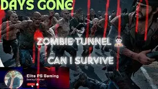 💀🧟&zwj;♂️ Surviving Days Gone Zombie Tunnel: Shocking Moments in the Dark |Days Gone Gameplay