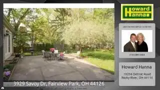 3929 Savoy Dr Fairview Park, OH Virtual Tour