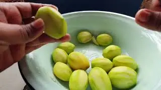 SOAK POMMECYTHERE \ JUNE PLUMS \GOLDEN APPLE | PICKLED SNACK | FRUIT | TRINIDAD SNACK