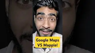 Google Maps vs Mapple | Mapple Hidden Features #GoogleMaps #Mapple