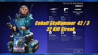 Dirty Bomb Cobalt SkyHammer  42 / 3 ( 32 Kill streak )