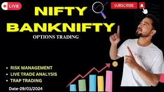 Nifty & Bank Nifty live market analysis with Ashish Stockscanner 29/01/2024