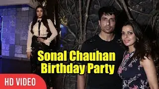 Sonal Chauhan Birthday Party | Juhu B Kitchen and Bar | Viralbollywood