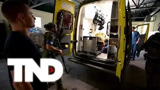 Ukrainian field hospital operating on the front-lines of war