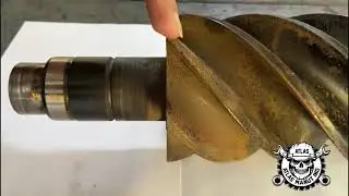 Revisão nas unidades do 1º e 2º estágio do compressor  modelo ZT 90 VSD