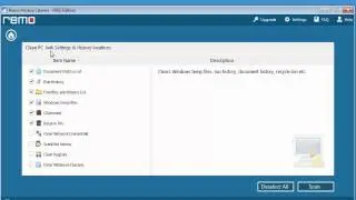 Remo Privacy Cleaner demonstration