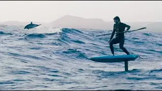 40KM Downwind foil with Ludo Dulou from Tenerife to La Gomera