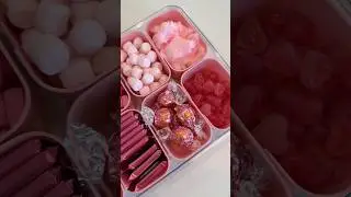 *asmr* pink restock 🤭🎀 #asmr #restock #asmrsounds #aesthetic #pink #snacks #candy