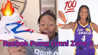 Reebok Pump Omni Zone 2 Chalk / Vector Blue / Vector Red Review Watch Before You Buy