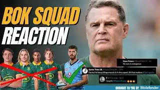 SPRINGBOK SQUAD FOR RUGBY CHAMPIONSHIP REACTION SHOW | Rugby News Live