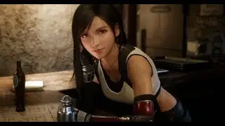 FINAL FANTASY VII REMAKE Shinra Battle training with Tifa.  HARD MODE