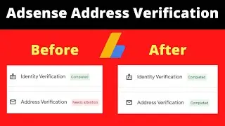 How to Verify Google AdSense Billing Address in 2022 | Verify Your Identity | Verify AdSense in 2022