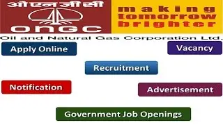 Oil and Natural Gas Corporation Recruitment Apply Online Notifications Careers Vacancy