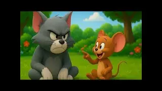 Tom and Jerry fun playing time in the garden 3D Carton and nursery Rhyme for kids new 2026